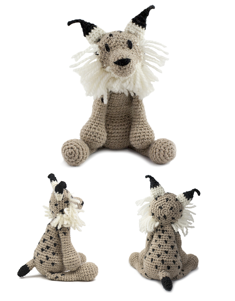 toft ed's animal lilith the lynx amigurumi crochet